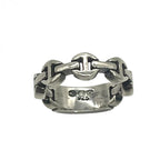 HOORSENBUHS ホーセンブース DAME TRI-LINK ダム トライリンク モノグラム シルバー 925 リング 指輪 アクセサリー 6号 ★美品★★袋付★