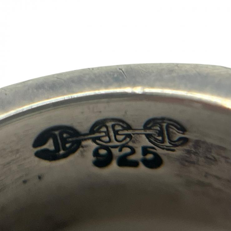 HOORSENBUHS ホーセンブース DAME TRI-LINK ダム トライリンク モノグラム シルバー 925 リング 指輪 アクセサリー 6号 ★美品★★袋付★