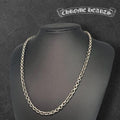 CHROME HEARTS クロムハーツ ペーパーチェーン PAPER CHAIN ネックレス 20インチ シルバー SV925 14K ★美品★