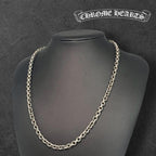 CHROME HEARTS クロムハーツ ペーパーチェーン PAPER CHAIN ネックレス 20インチ シルバー SV925 14K ★美品★