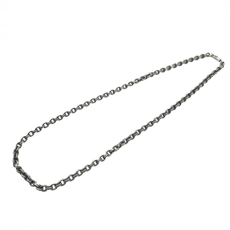 CHROME HEARTS クロムハーツ ペーパーチェーン PAPER CHAIN ネックレス 20インチ シルバー SV925 14K ★美品★