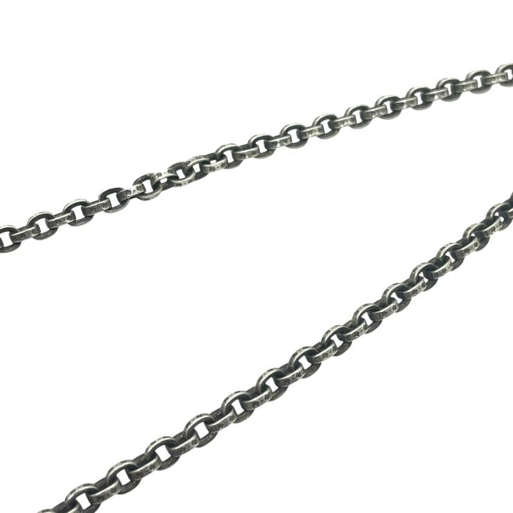 CHROME HEARTS クロムハーツ ペーパーチェーン PAPER CHAIN ネックレス 20インチ シルバー SV925 14K ★美品★