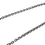 CHROME HEARTS クロムハーツ ペーパーチェーン PAPER CHAIN ネックレス 20インチ シルバー SV925 14K ★美品★