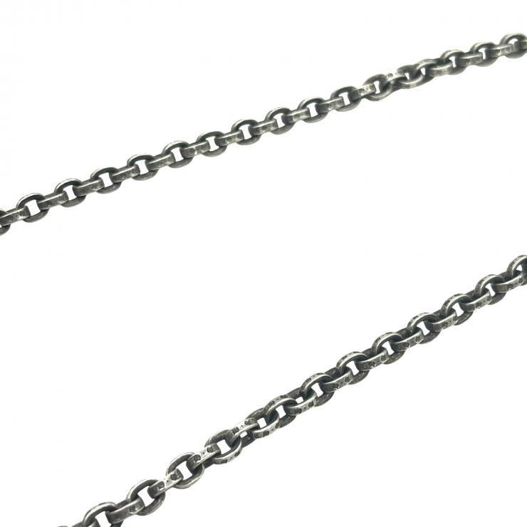 CHROME HEARTS クロムハーツ ペーパーチェーン PAPER CHAIN ネックレス 20インチ シルバー SV925 14K ★美品★