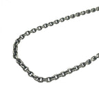 CHROME HEARTS クロムハーツ ペーパーチェーン PAPER CHAIN ネックレス 20インチ シルバー SV925 14K ★美品★