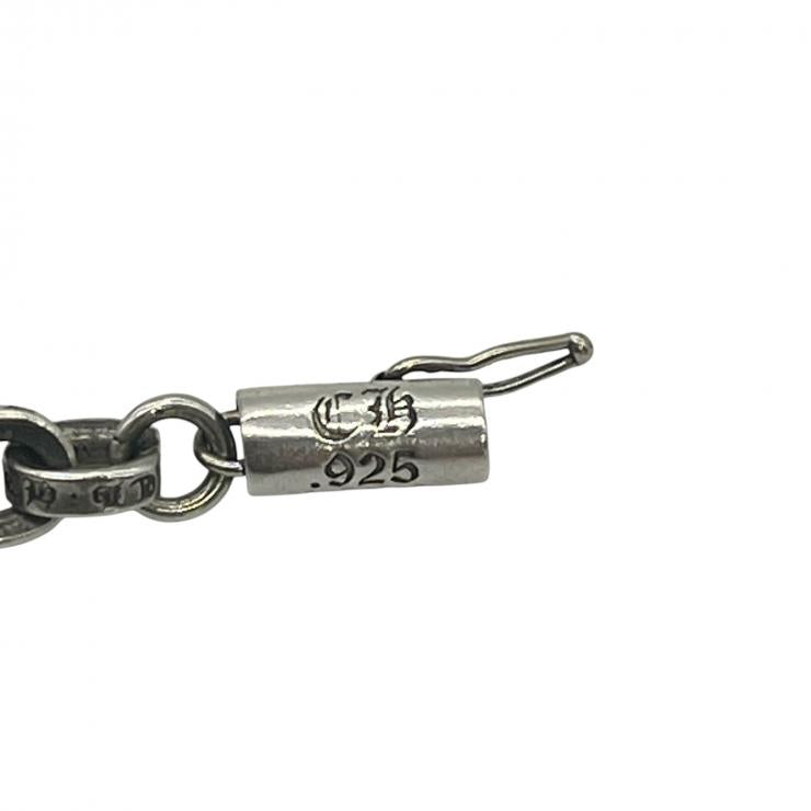 CHROME HEARTS クロムハーツ ペーパーチェーン PAPER CHAIN ネックレス 20インチ シルバー SV925 14K ★美品★