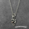 CHROME HEARTS クロムハーツ LT SWIVEL リップアンドタンスイベルチャーム ネックレス アクセサリー シルバー 925 ★美品★★ギャラ付★