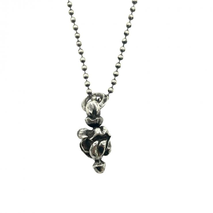 CHROME HEARTS クロムハーツ LT SWIVEL リップアンドタンスイベルチャーム ネックレス アクセサリー シルバー 925 ★美品★★ギャラ付★