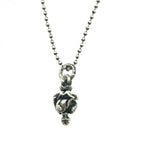 CHROME HEARTS クロムハーツ LT SWIVEL リップアンドタンスイベルチャーム ネックレス アクセサリー シルバー 925 ★美品★★ギャラ付★