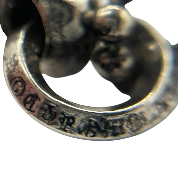CHROME HEARTS クロムハーツ LT SWIVEL リップアンドタンスイベルチャーム ネックレス アクセサリー シルバー 925 ★美品★★ギャラ付★