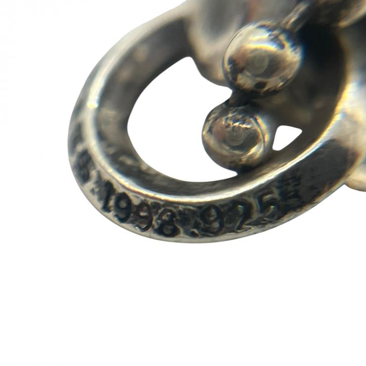CHROME HEARTS クロムハーツ LT SWIVEL リップアンドタンスイベルチャーム ネックレス アクセサリー シルバー 925 ★美品★★ギャラ付★