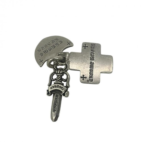 CHROME HEARTS クロムハーツ スリートリンケッツ ペンダントトップ アクセサリー ジュエリー シルバー 925 ★美品★