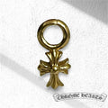 CHROMEHEARTS クロムハーツ スタックCHクロス STACK CH CROSS スタックチャーム ペンダントトップ アクセサリー 22K ★美品★