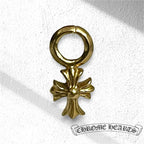 CHROMEHEARTS クロムハーツ スタックCHクロス STACK CH CROSS スタックチャーム ペンダントトップ アクセサリー 22K ★美品★