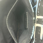 FENDI フェンディ ジョシュアヴィーダスコラボ Joshua Vides ズッカ バゲット ミニ 2WAYバッグ 8BR784 ブルー ナイロン ★美品★