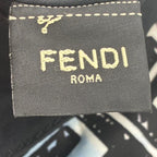 FENDI フェンディ ジョシュアヴィーダスコラボ Joshua Vides ズッカ バゲット ミニ 2WAYバッグ 8BR784 ブルー ナイロン ★美品★