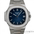 PATEK PHILIPPE パテックフィリップ 自動巻き ブルー 腕時計 5811/１G-001 K18 750 ノーチラス メンズ ブルー文字盤 保証書 余りコマ
