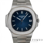 PATEK PHILIPPE パテックフィリップ 自動巻き ブルー 腕時計 5811/１G-001 K18 750 ノーチラス メンズ ブルー文字盤 保証書 余りコマ