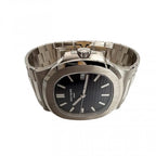 PATEK PHILIPPE パテックフィリップ 自動巻き ブルー 腕時計 5811/１G-001 K18 750 ノーチラス メンズ ブルー文字盤 保証書 余りコマ