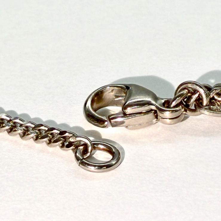 CHANEL シャネル ココマーク ハート ラインストーン 09C刻印 2009年 クルーズコレクション ネックレス シルバーカラー アクセサリー ★美品★