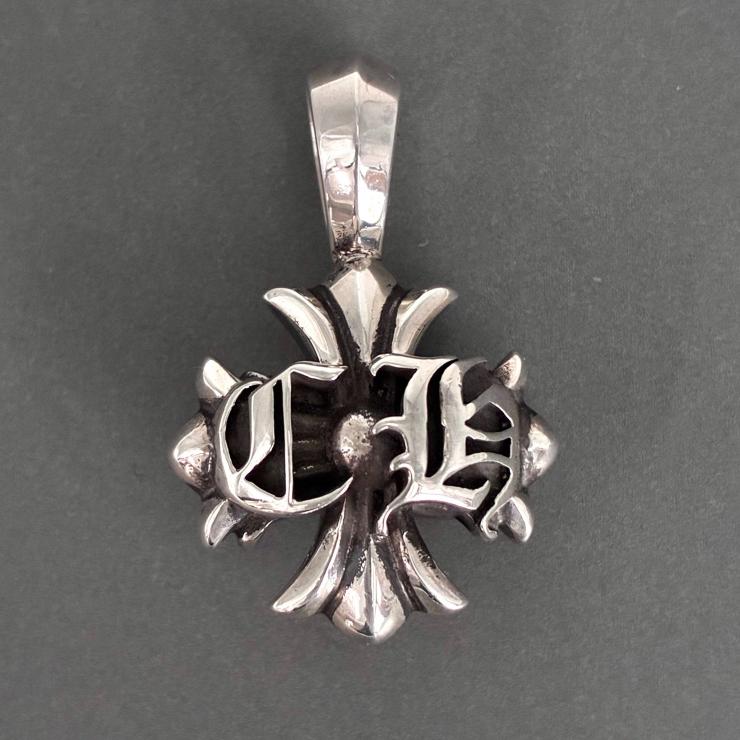 CHROME HEARTS クロムハーツ ダブルCHプラス ペンダントトップ チャーム アクセサリー シルバー SV925 ★人気高騰中★ ★袋・インボイス付★
