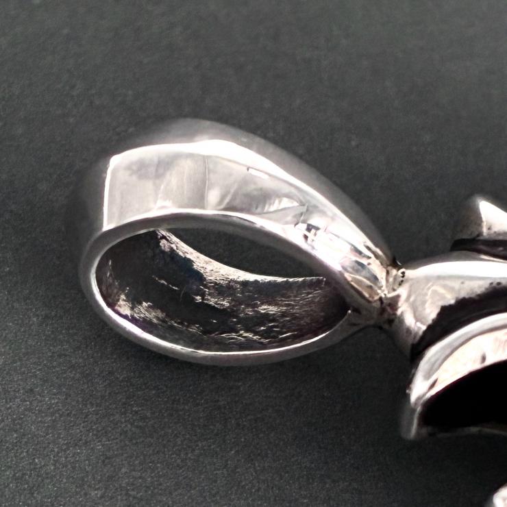 CHROME HEARTS クロムハーツ ダブルCHプラス ペンダントトップ チャーム アクセサリー シルバー SV925 ★人気高騰中★ ★袋・インボイス付★