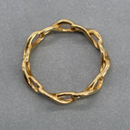 Tiffany&Co. ティファニー インフィニティ リング 指輪 7.5号 AU750 K18 ゴールド アクセサリー ★良品★
