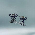 TIFFANY&Co. ティファニー リボン ティファニー ピアスSV925 保存袋 【中古】