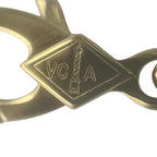 VanCleef ＆ Arpels ヴァンクリーフ＆アーペル ヴィンテージ アルハンブラ マカライト ネックレス アクセサリー 18K 750YG アクセサリー ★美品★
