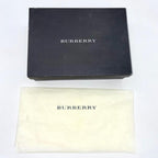 BURBERRY バーバリー レザー ショルダーバッグ ブラック ノバチェック ★箱・袋付★ ★美品★