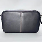 BURBERRY バーバリー レザー ショルダーバッグ ブラック ノバチェック ★箱・袋付★ ★美品★