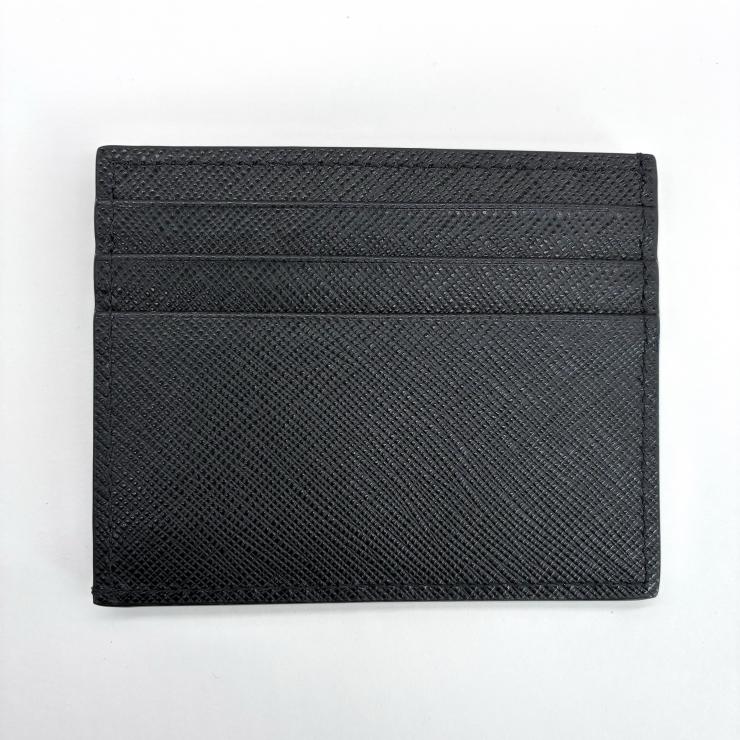 PRADA プラダ サフィアーノ レザー カードケース パスケース 2MC223 ブラック ★極美品★ ★ギャラ、箱付★