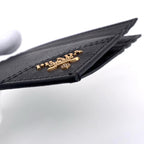 PRADA プラダ サフィアーノ レザー カードケース パスケース 2MC223 ブラック ★極美品★ ★ギャラ、箱付★