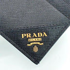 PRADA プラダ サフィアーノ レザー カードケース パスケース 2MC223 ブラック ★極美品★ ★ギャラ、箱付★