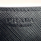 PRADA プラダ サフィアーノ レザー カードケース パスケース 2MC223 ブラック ★極美品★ ★ギャラ、箱付★