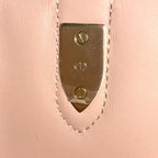 Christian Dior クリスチャン ディオール マクロカナージュ トゥジュール バーティカル レザー ハンドバッグ 2WAY ピンク ★ショルダー、箱、袋付★