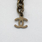 CHANEL シャネル ココマーク ラインストーン ネックレス アクセサリー ピンク 08P ★美品★
