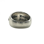 CHROME HEARTS クロムハーツ フローラルクロス リング アクセサリー 指輪 メンズ シルバー SV925 21号 ★人気高騰中★★証明書有★
