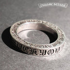 CHROME HEARTS クロムハーツ スペーサーリング 3mm 9号 指輪 リング アクセサリー シルバー Silver 925 ★人気高騰中★