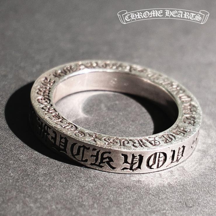 CHROME HEARTS クロムハーツ スペーサーリング 3mm 9号 指輪 リング アクセサリー シルバー Silver 925 ★人気高騰中★