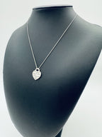 TIFFANY&Co. ティファニー ノーツ ハート ネックレスSV925 シルバー 巾着 ★人気デザイン★