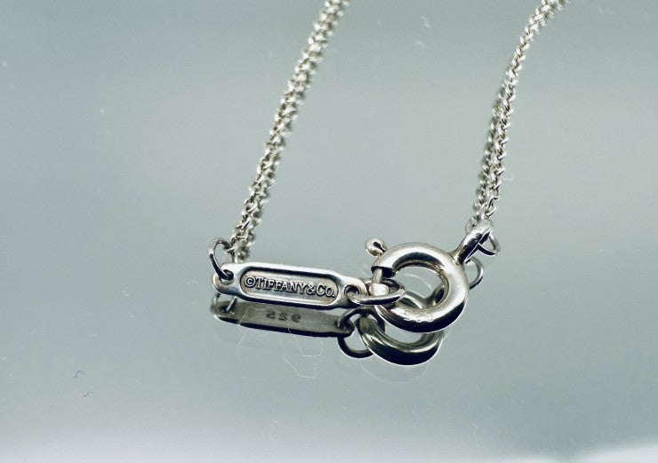 TIFFANY&Co. ティファニー ノーツ ハート ネックレスSV925 シルバー 巾着 ★人気デザイン★