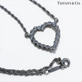 Tiffany&Co. ティファニー ツイスト ハート ネックレス アクセサリー シルバー SV925 ★美品★