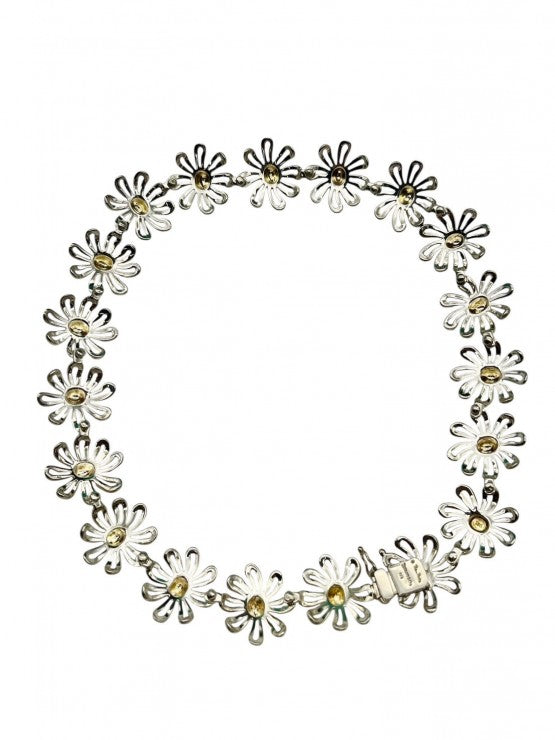 TIFFANY&Co. ティファニー デイジー フラワー ネックレスSV925 シルバー ヴィンテージ 箱 保存袋 【美品】