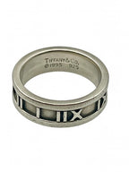 TIFFANY&Co. ティファニー アトラス リング・指輪SV925 シルバー ローマ数字 【中古】 11.5号