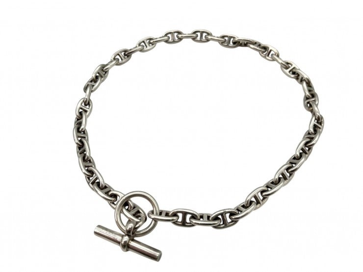 HERMES エルメス シェーヌ・ダンクル シェーヌ ダンクル PM ネックレスSV925 シルバー 【中古】