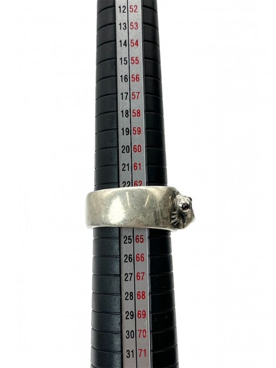 JAP工房 一馬コラボ カメレオン リング・指輪SV925 シルバー 【中古】 24.5号