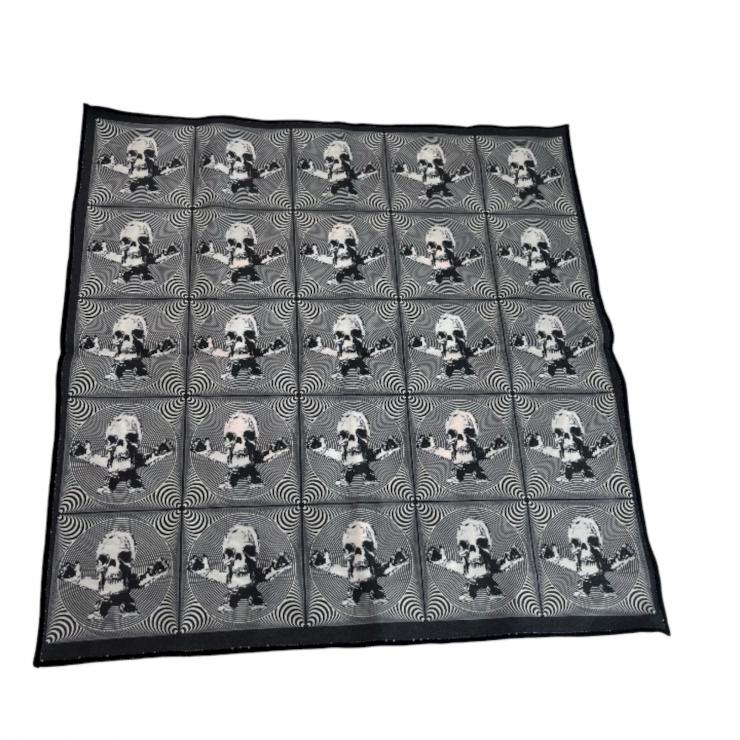 CHROME HEARTS クロムハーツ メガネ 伊達眼鏡 度なし ジョーフォティ ブラックフレーム FOTI H.T.2 55□20-144 ★中古★