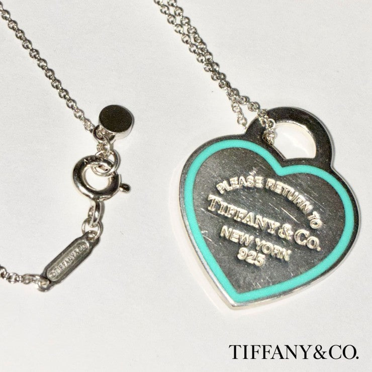 TIFFANY&Co. ティファニー リターントゥ ハートタグ ネックレス アクセサリー シルバー Silver 925 ★美品★
