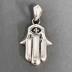 CHROME HEARTS クロムハーツ ハムサハンド ペンダントトップ アクセサリー シルバー SV925 ★人気高騰中★ ★ギャラ、袋付★